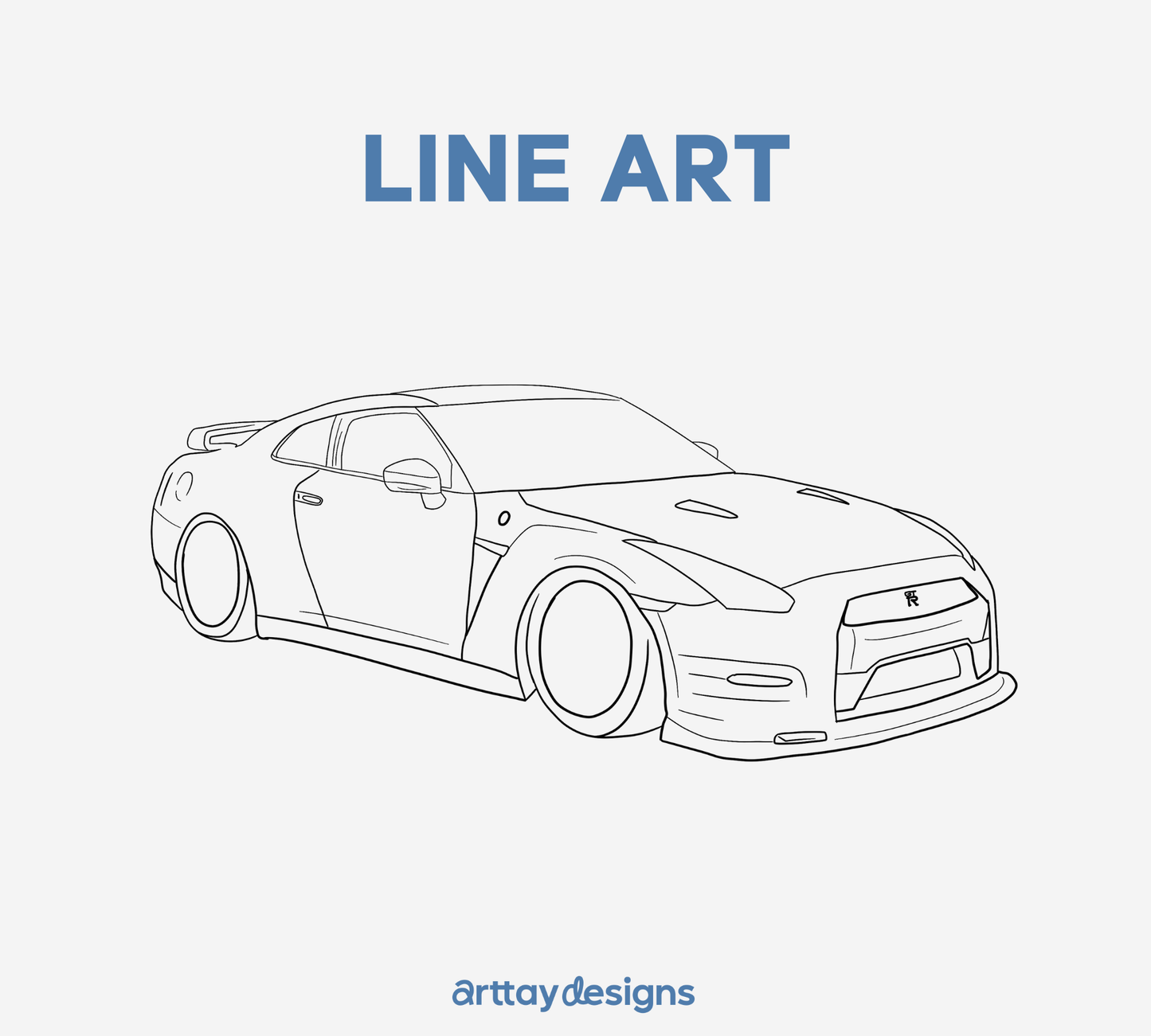 Custom Car Drawing