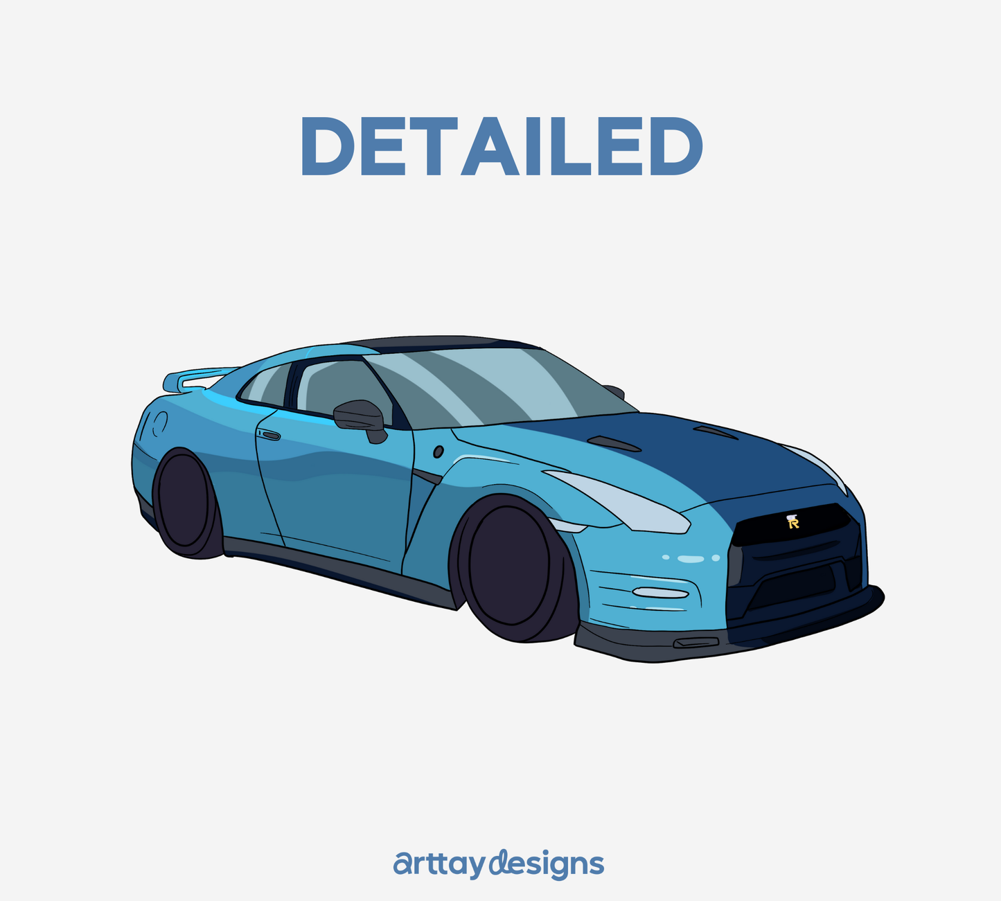 Custom Car Drawing