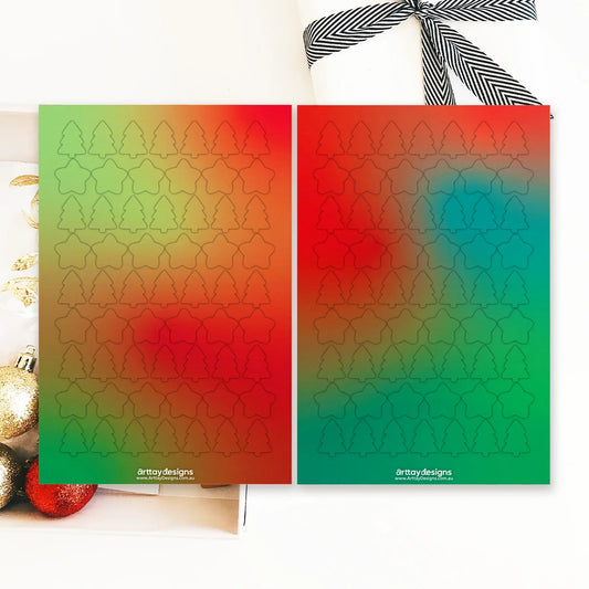 Christmas Deco Sticker Sheets - 2 Pack