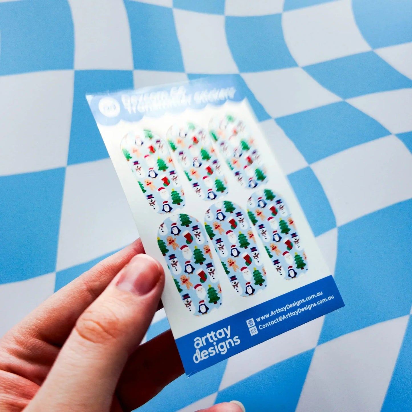 Christmas Dexcom G6 Transmitter Stickers - 6 Pack - Arttay Designs