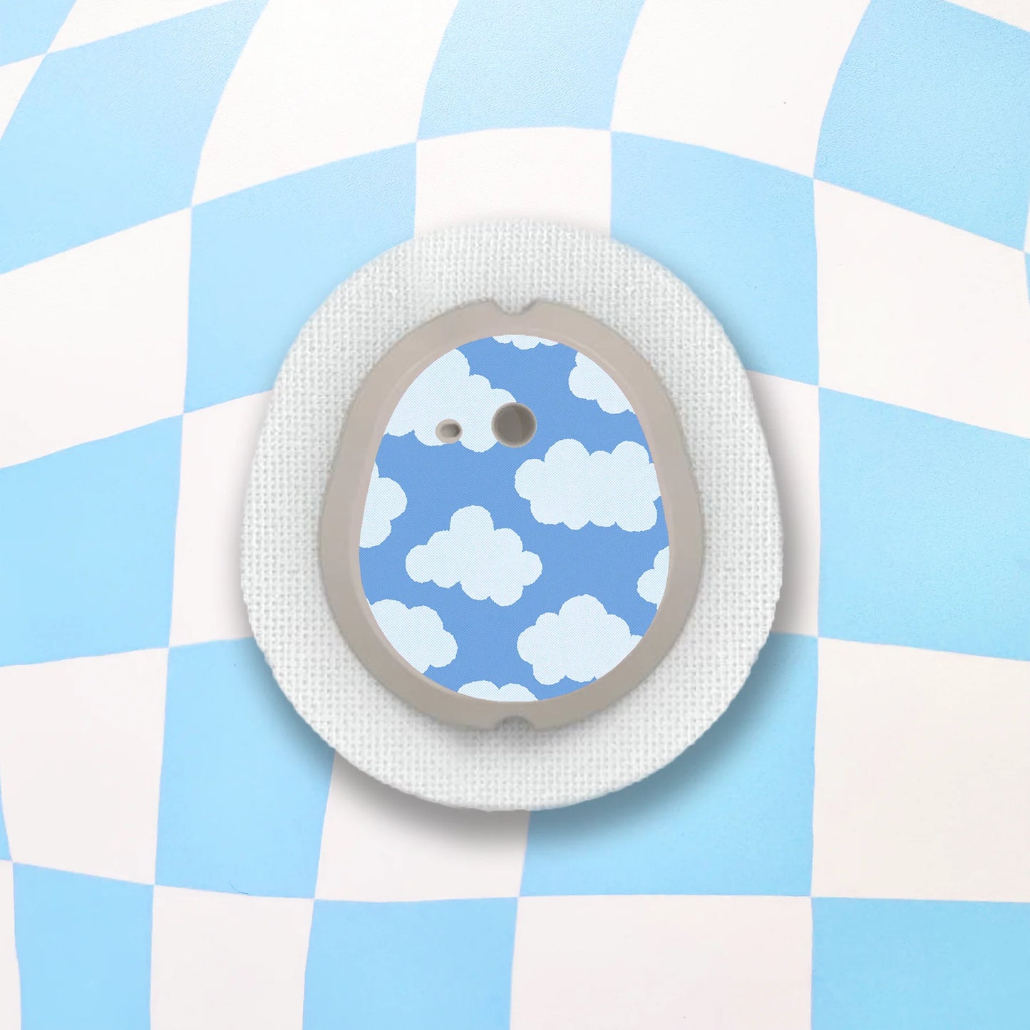 Clouds Diabetes Device Stickers