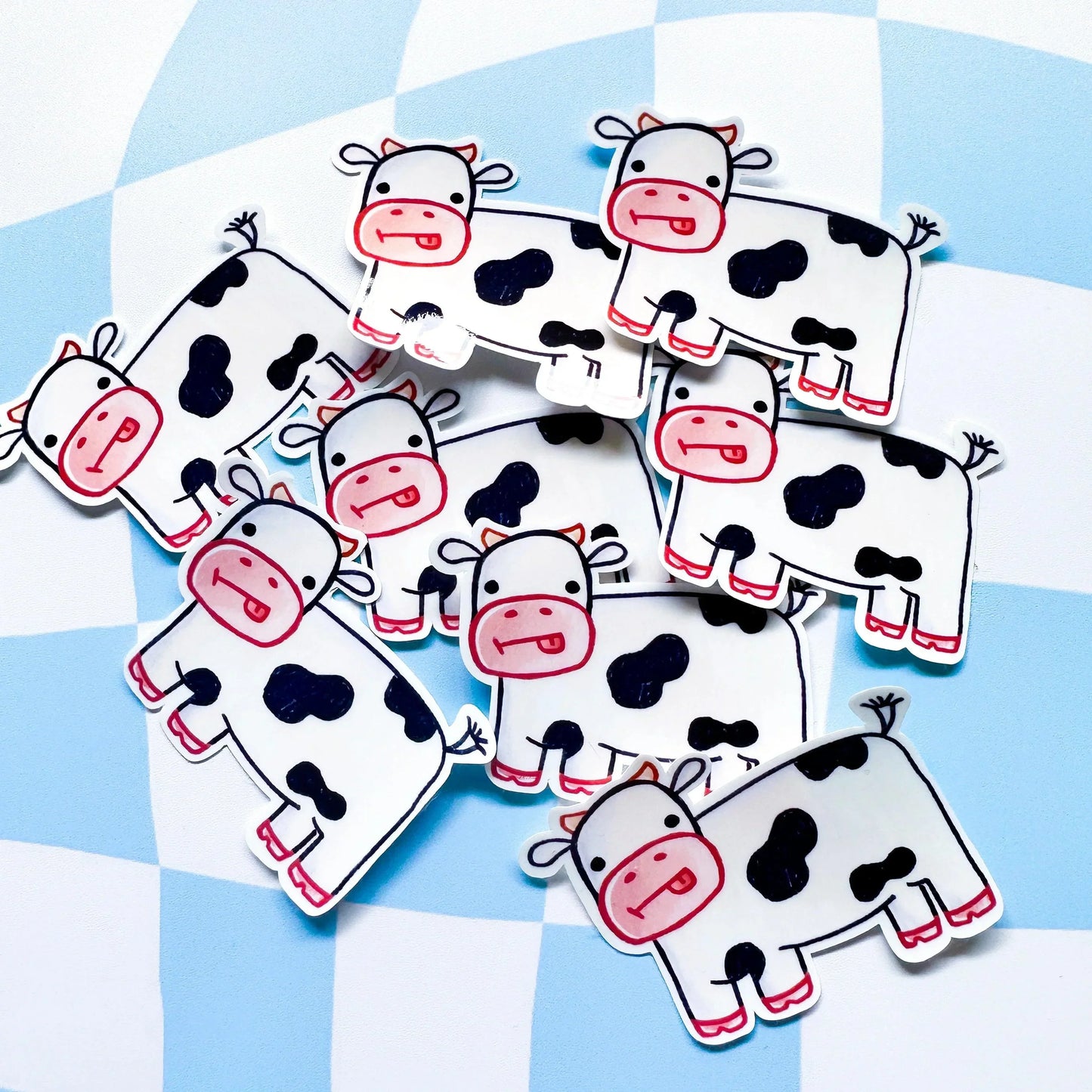 Cute Cow Sticker - Arttay Designs
