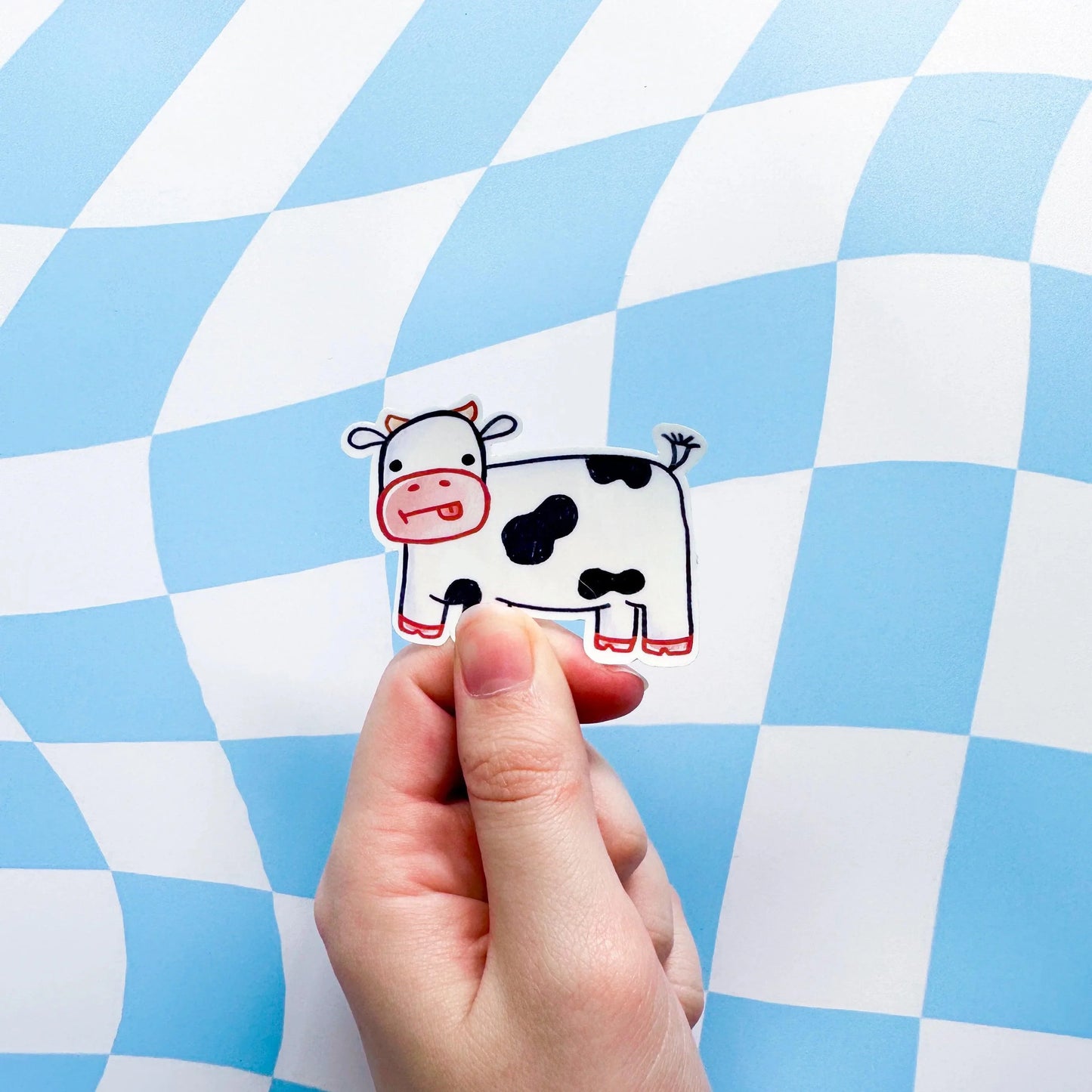 Cute Cow Sticker - Arttay Designs