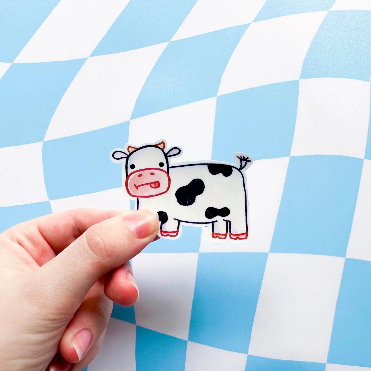 Cute Cow Sticker - Arttay Designs