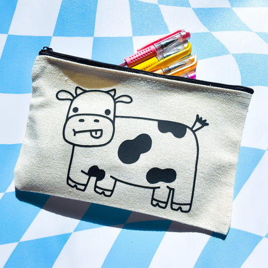 Cow Pencil Case - Arttay Designs