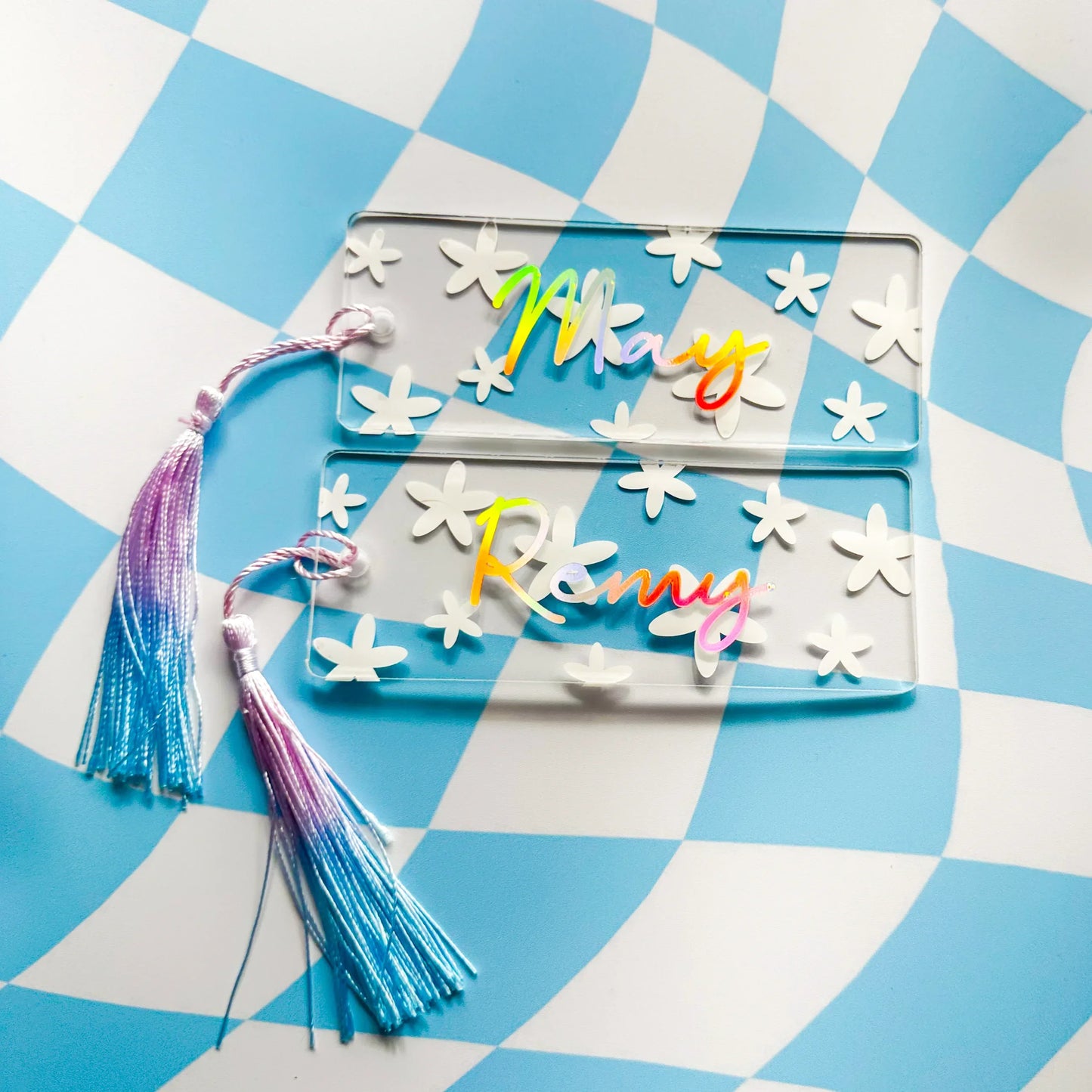 Custom Flower Bookmark - Arttay Designs