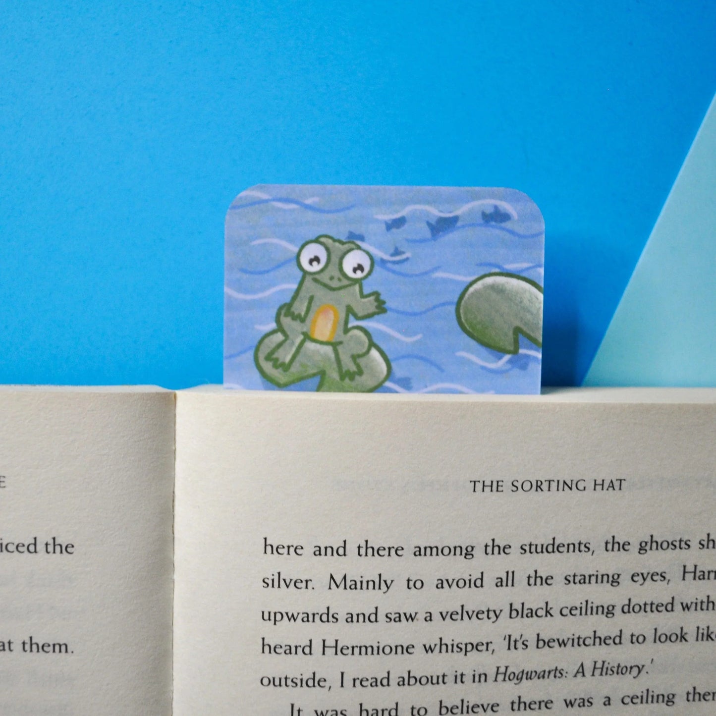 Frogs Bookmark - Arttay Designs