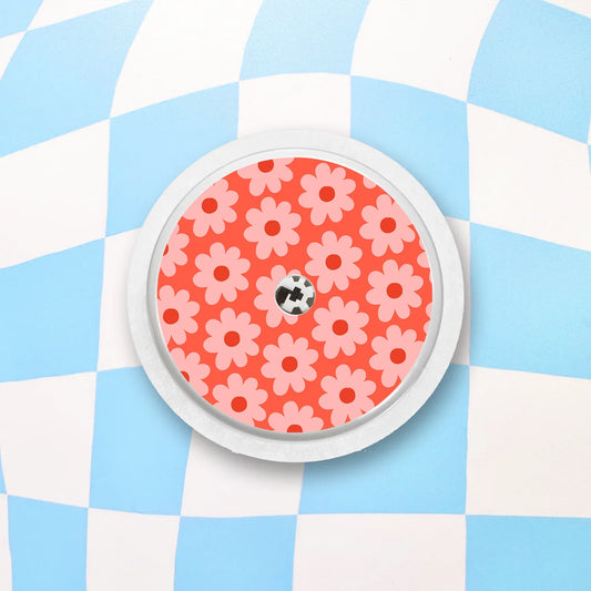 Flowers Freestyle Libre Stickers - 6 Pack - Arttay Designs