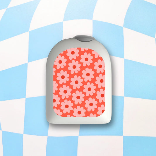 Flowers Omnipod Stickers - 6 Pack - Arttay Designs