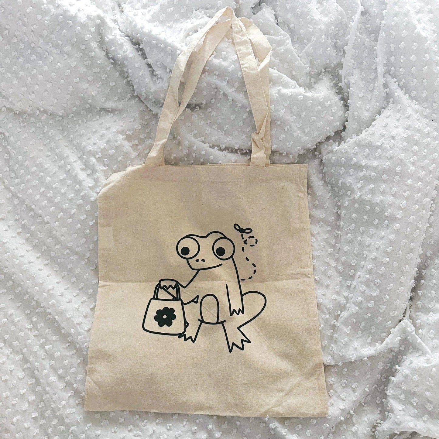 Frog Tote Bag - Arttay Designs