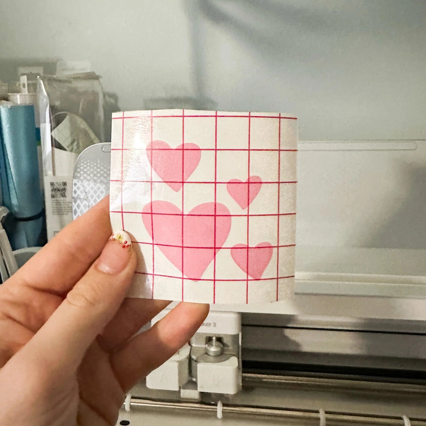 Hearts Mirror Decal - Arttay Designs