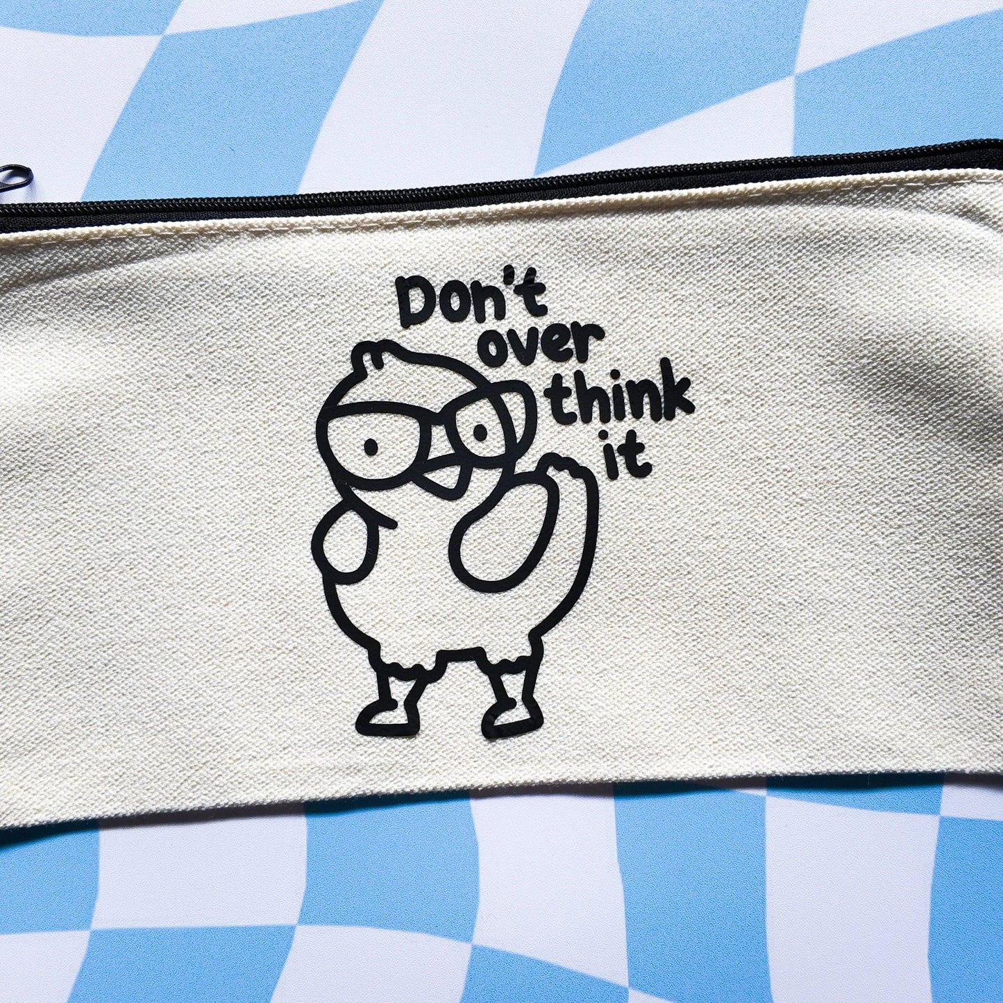 Motivational Duck Pencil Case