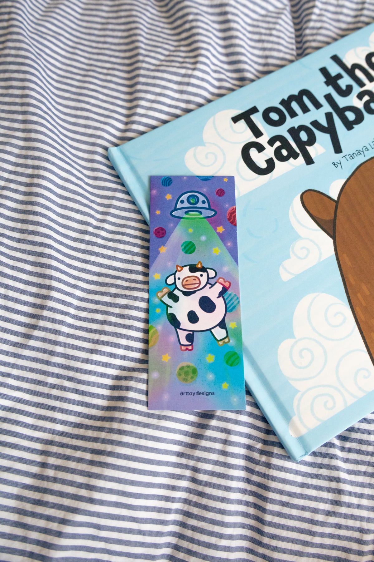 Galaxy Cow Bookmark