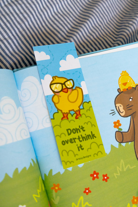 Motivational Duck Bookmark