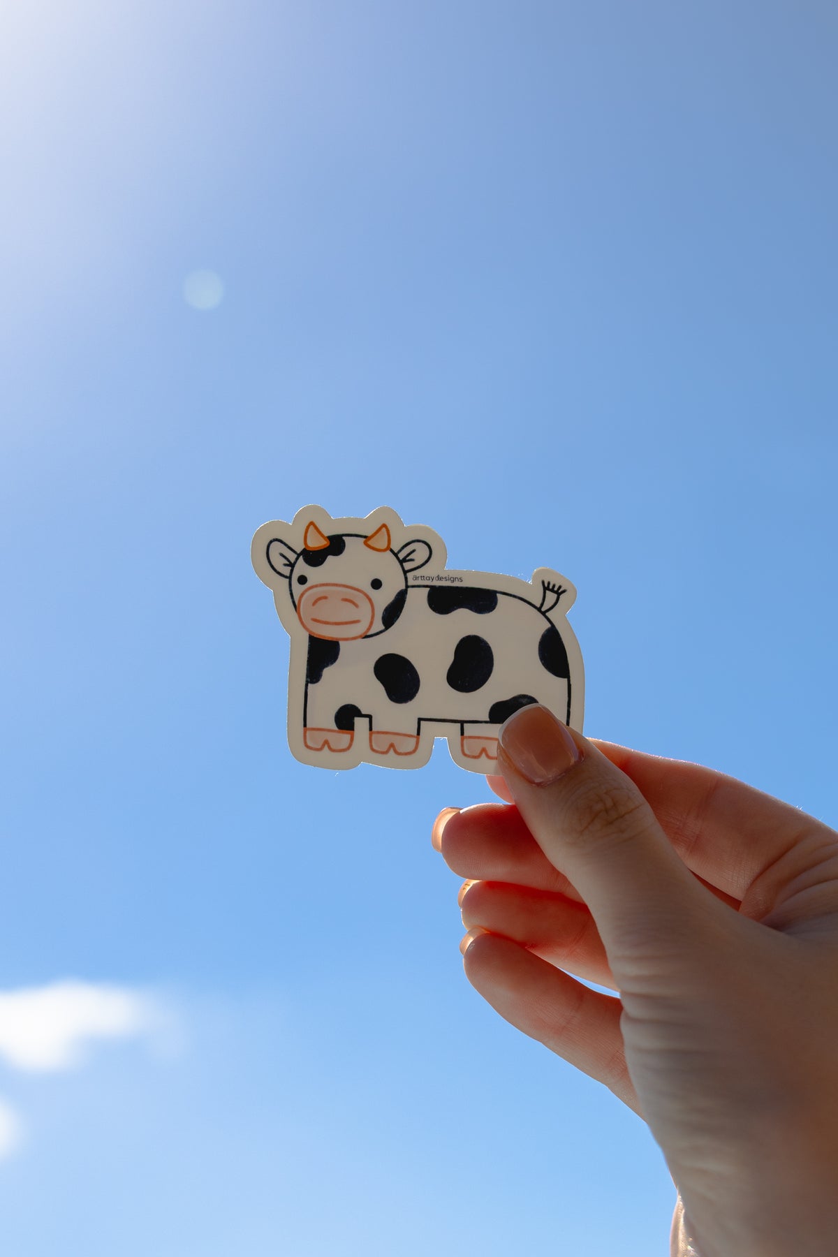 Spotted Cow Sticker