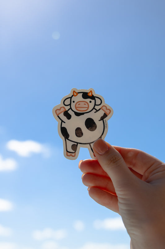 Chubby Cow Sticker
