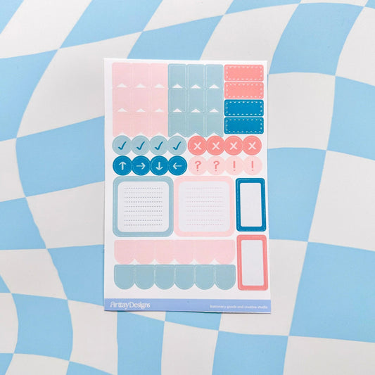 Planner Sticker Sheet - Arttay Designs