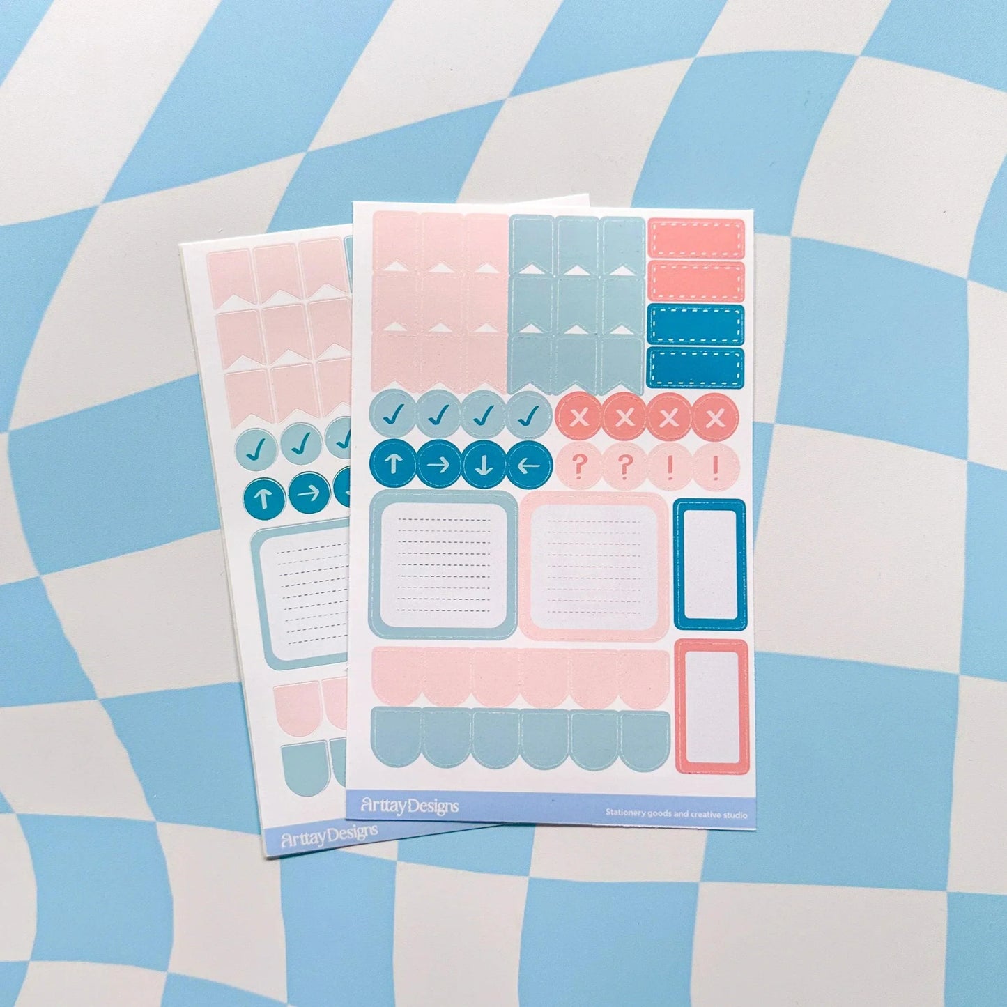 Planner Sticker Sheet - Arttay Designs