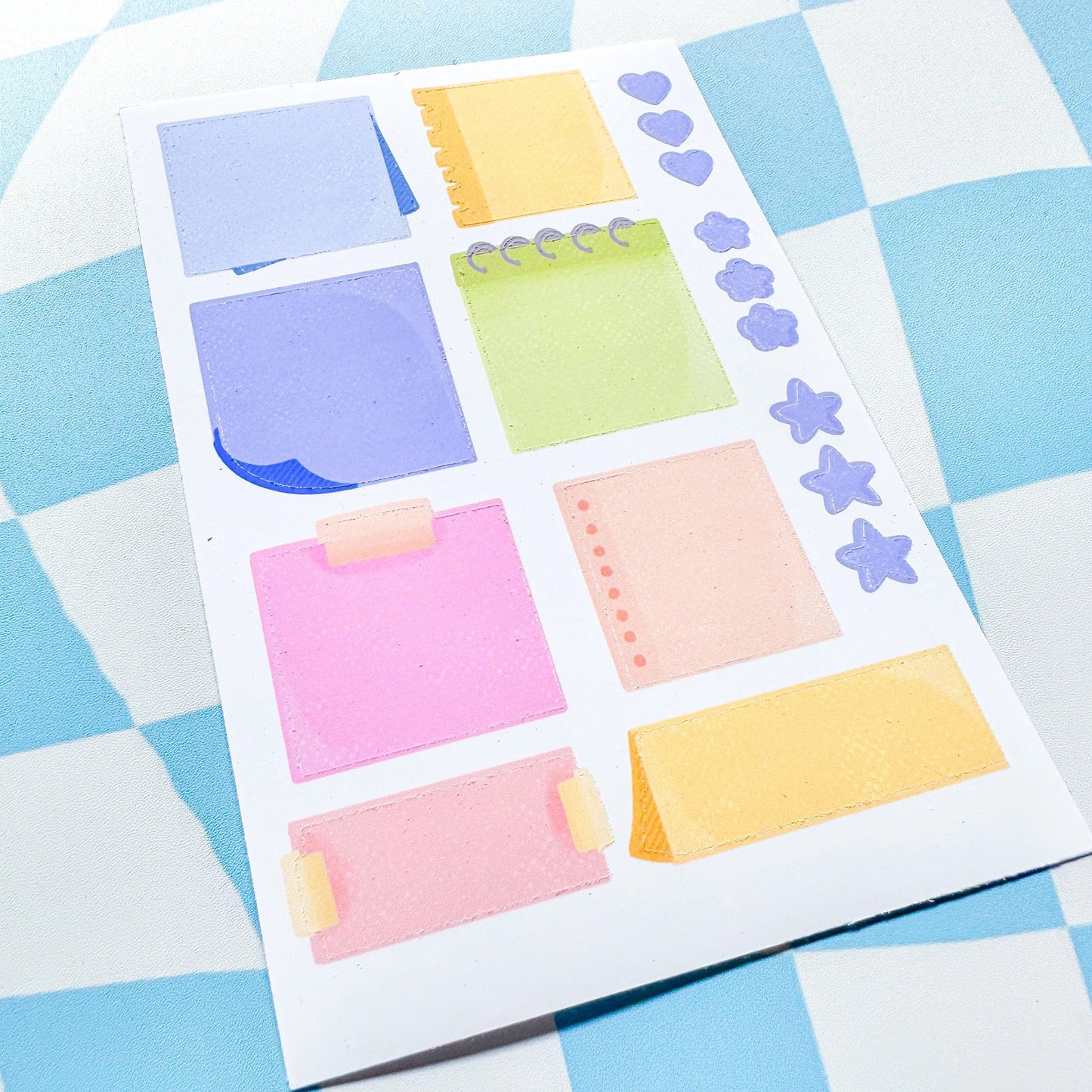 Sticky Note Sticker Sheet - Arttay Designs