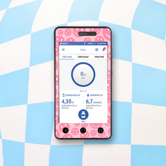 Trendy Omnipod Dash Device Stickers