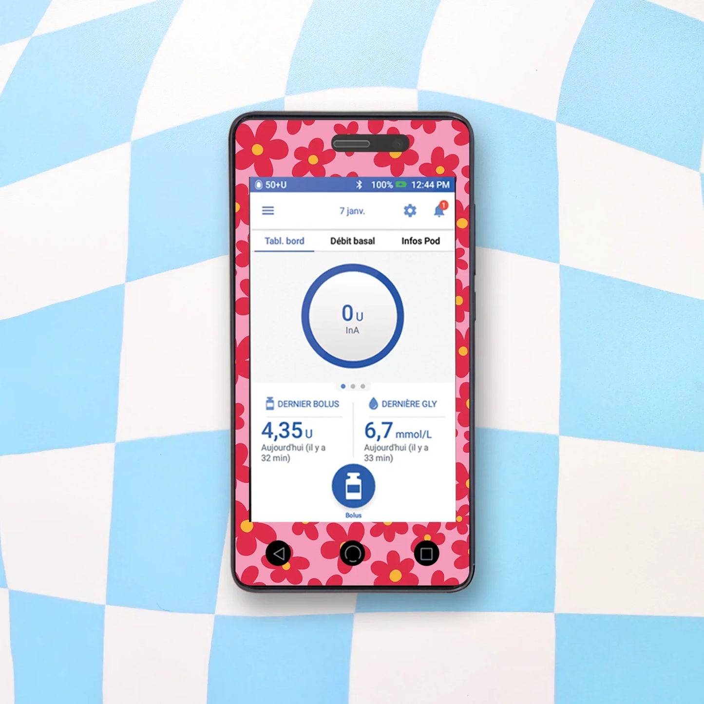 Trendy Omnipod Dash Device Stickers