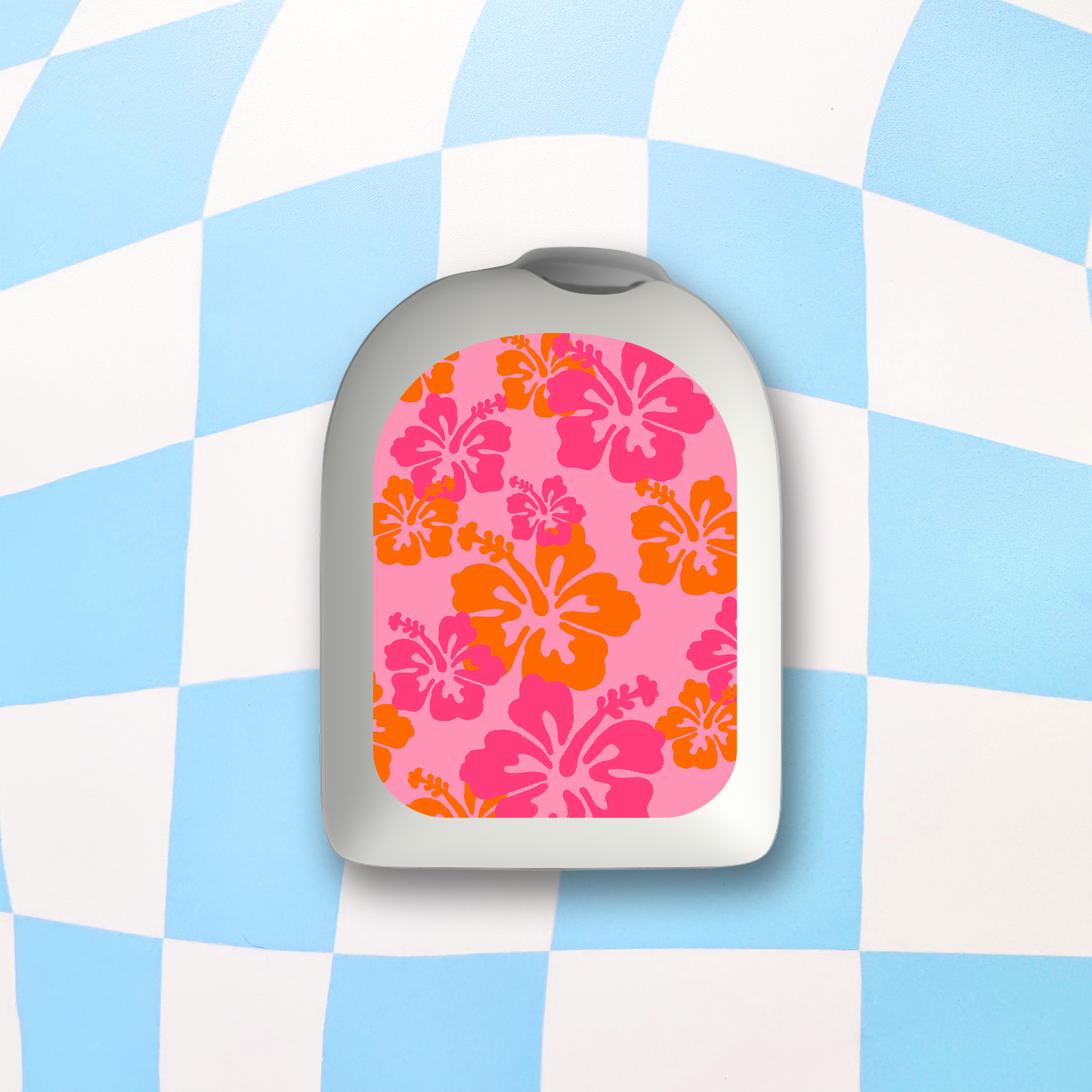 Tropical Flowers Stickers - 6 Pack