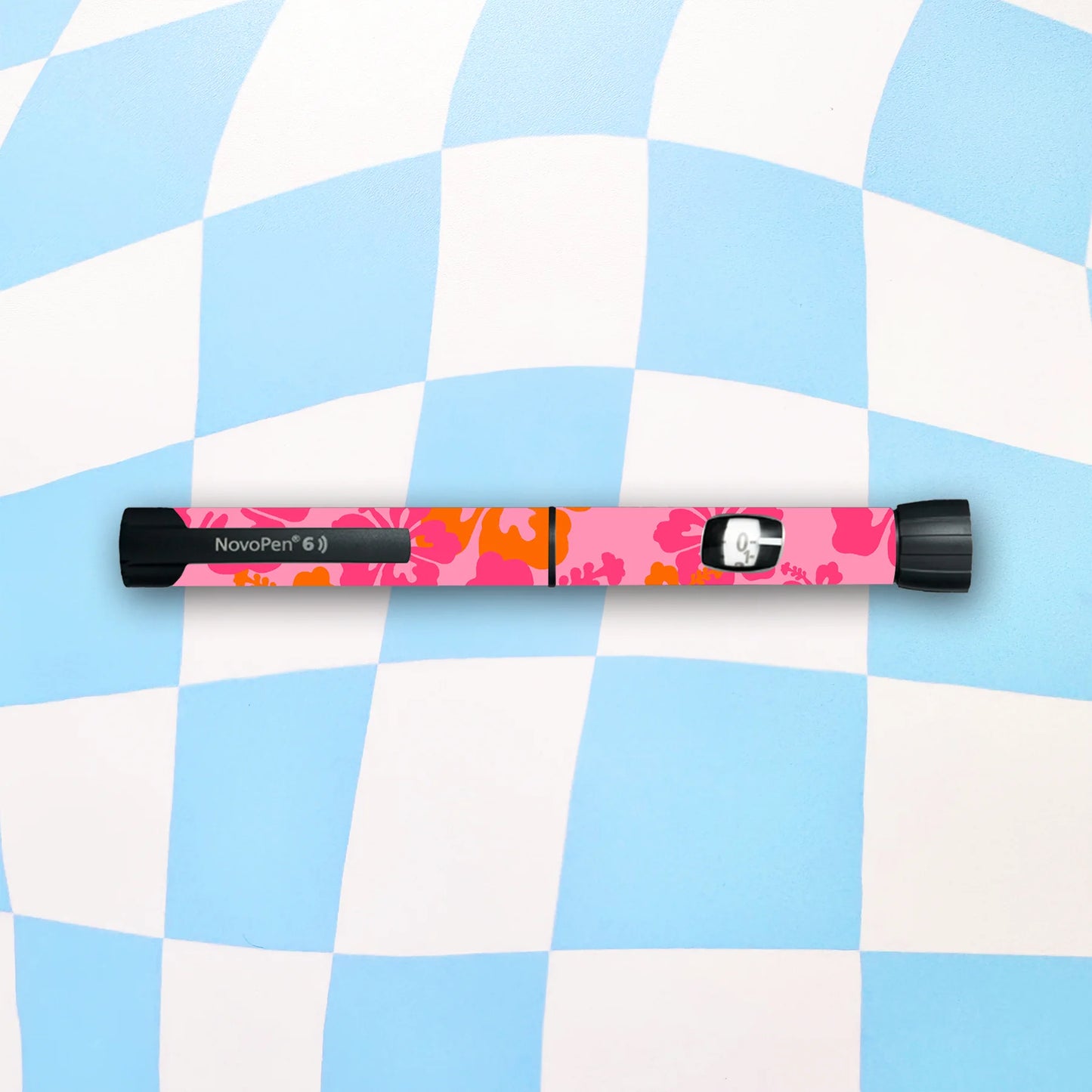 Tropical Flowers Device Stickers