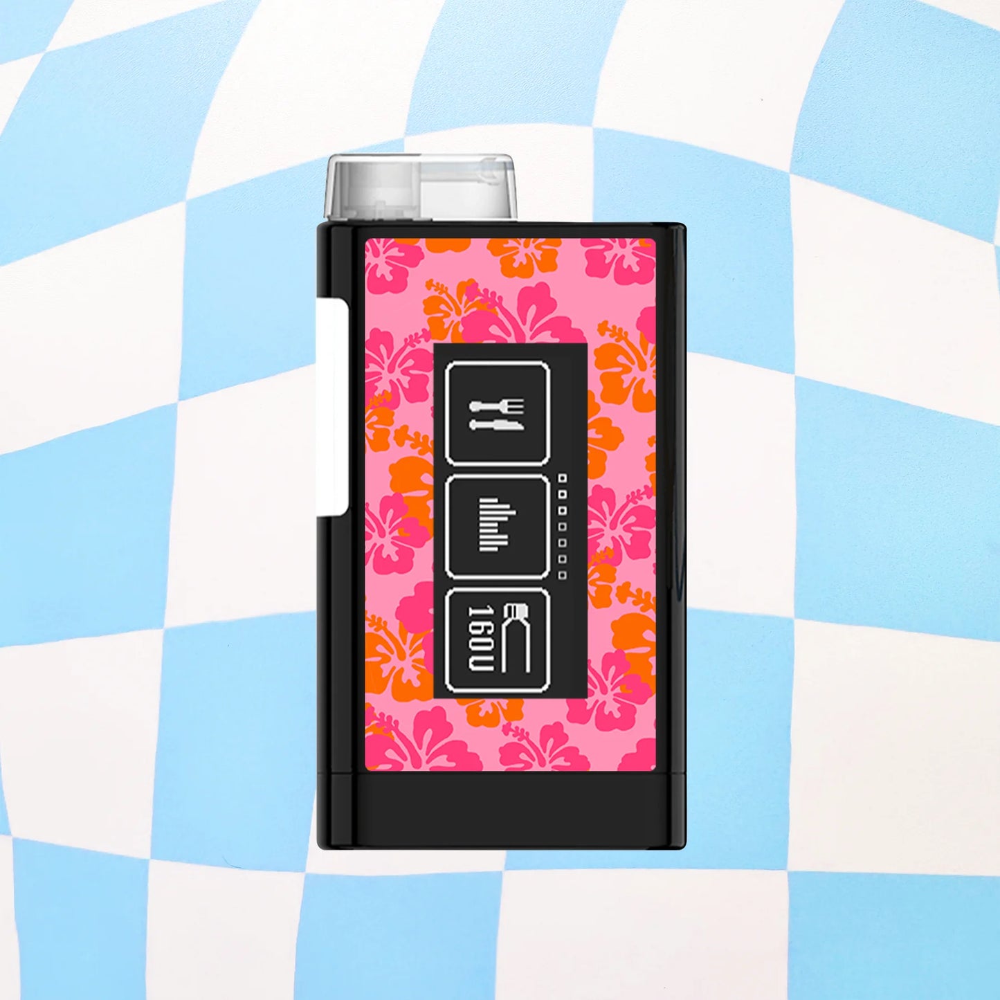 Tropical Flowers Device Stickers