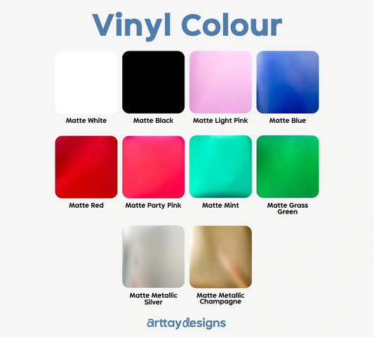 Custom Vinyl Decal Sticker - Arttay Designs