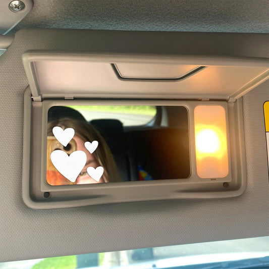 Hearts Mirror Decal - Arttay Designs