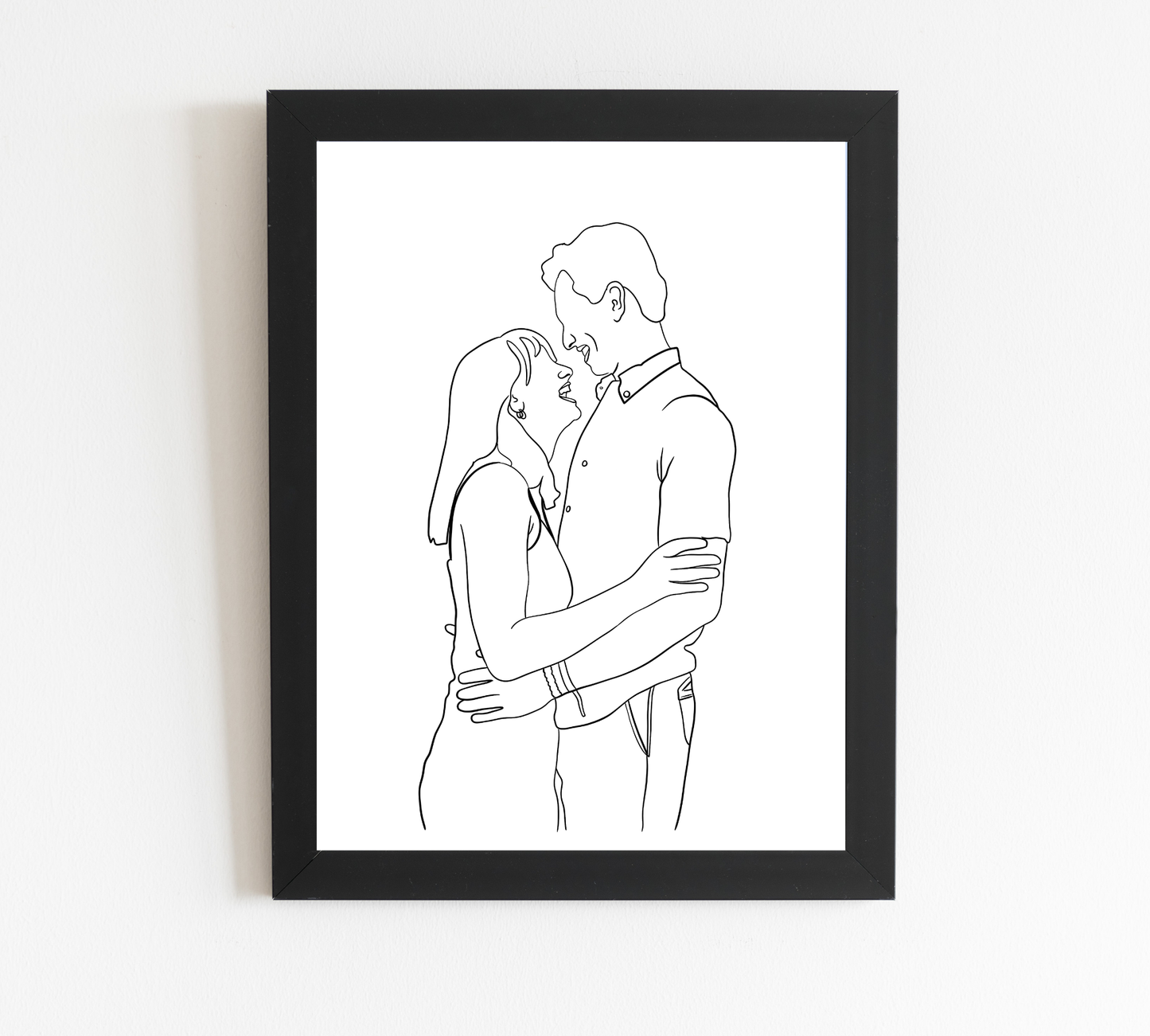 Custom Line Art Portrait