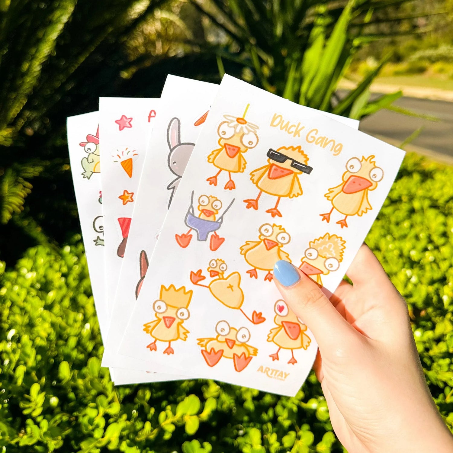 Animal Sticker Sheets - Arttay Designs