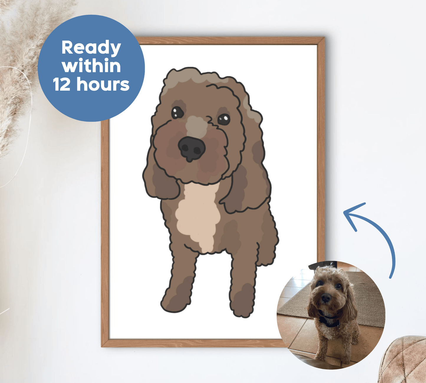 Custom Pet Portrait - Arttay Designs