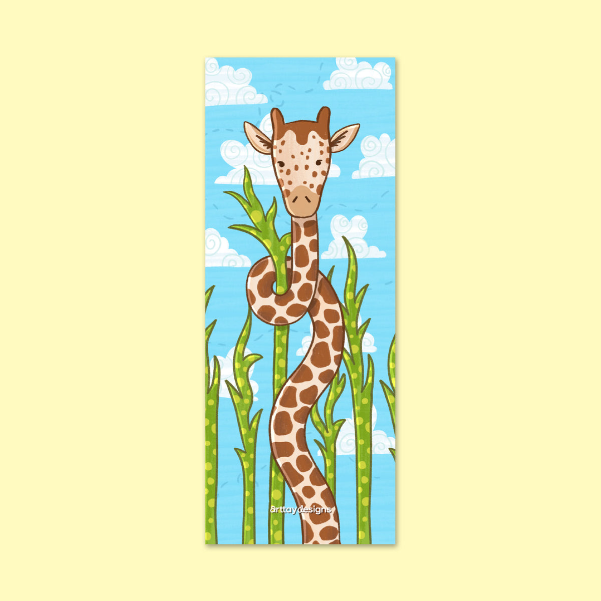 Giraffe Bookmark