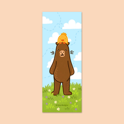 Tom the Capybara Bookmark