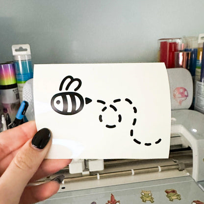 Bee Mirror Decal Sticker - Arttay Designs