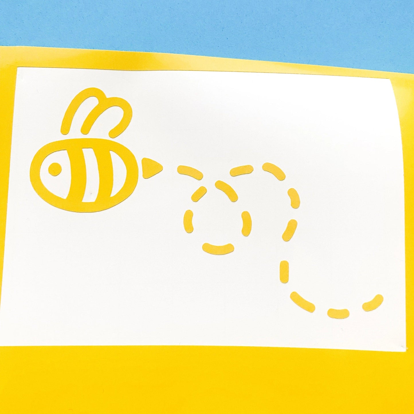 Bee Mirror Decal Sticker - Arttay Designs