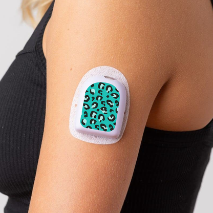 Leopard Print Omnipod Stickers - 6 Pack