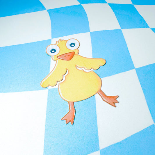 Cute Duck Bookmark