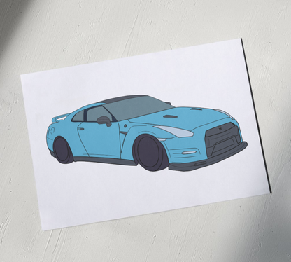 Custom Car Drawing