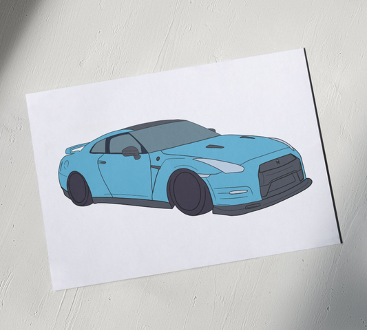 Custom Car Drawing