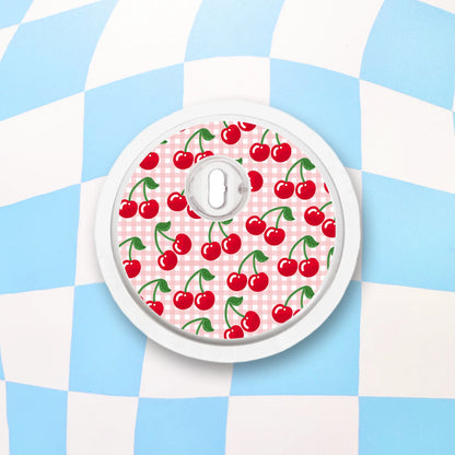 Cherries Diabetes Device Stickers