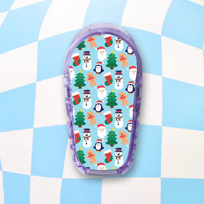 Christmas Diabetes Device Stickers