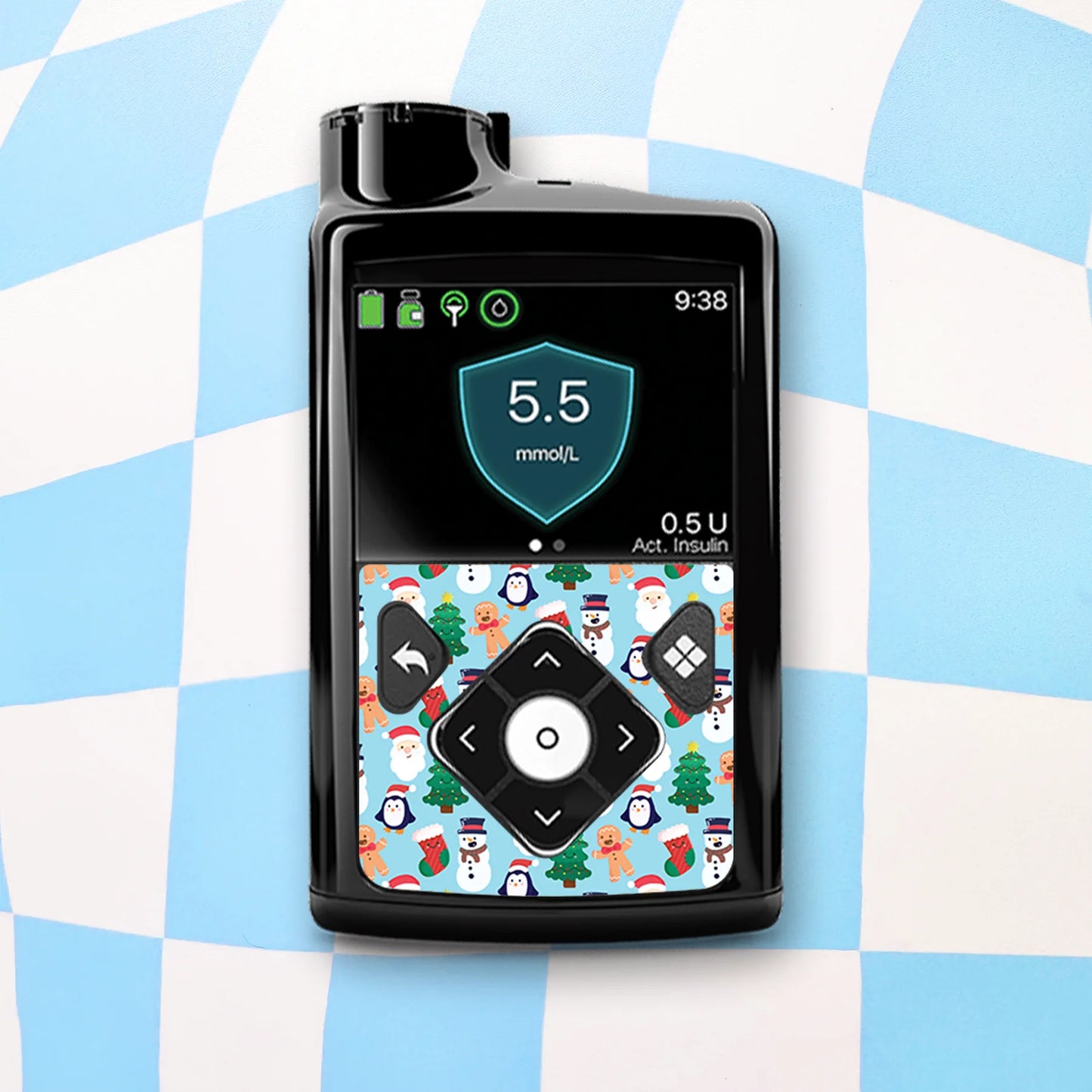 Christmas Diabetes Device Stickers