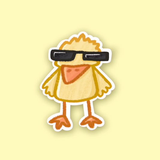 Cool Duck Sticker