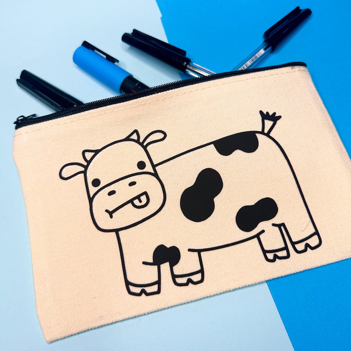 Cow Pencil Case - Arttay Designs