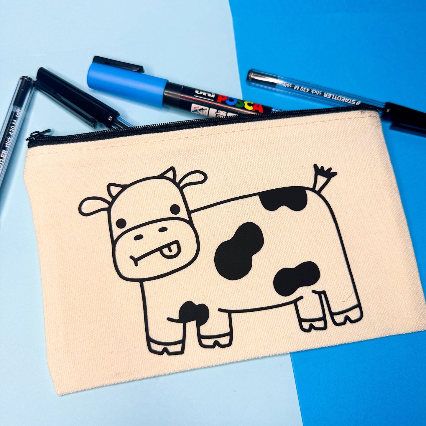 Cow Pencil Case - Arttay Designs