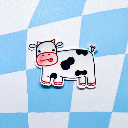 Cute Cow Sticker