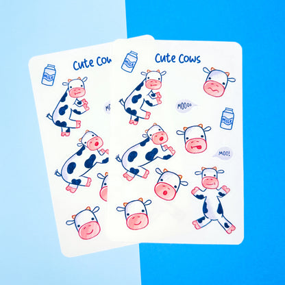 Cows Sticker Sheet