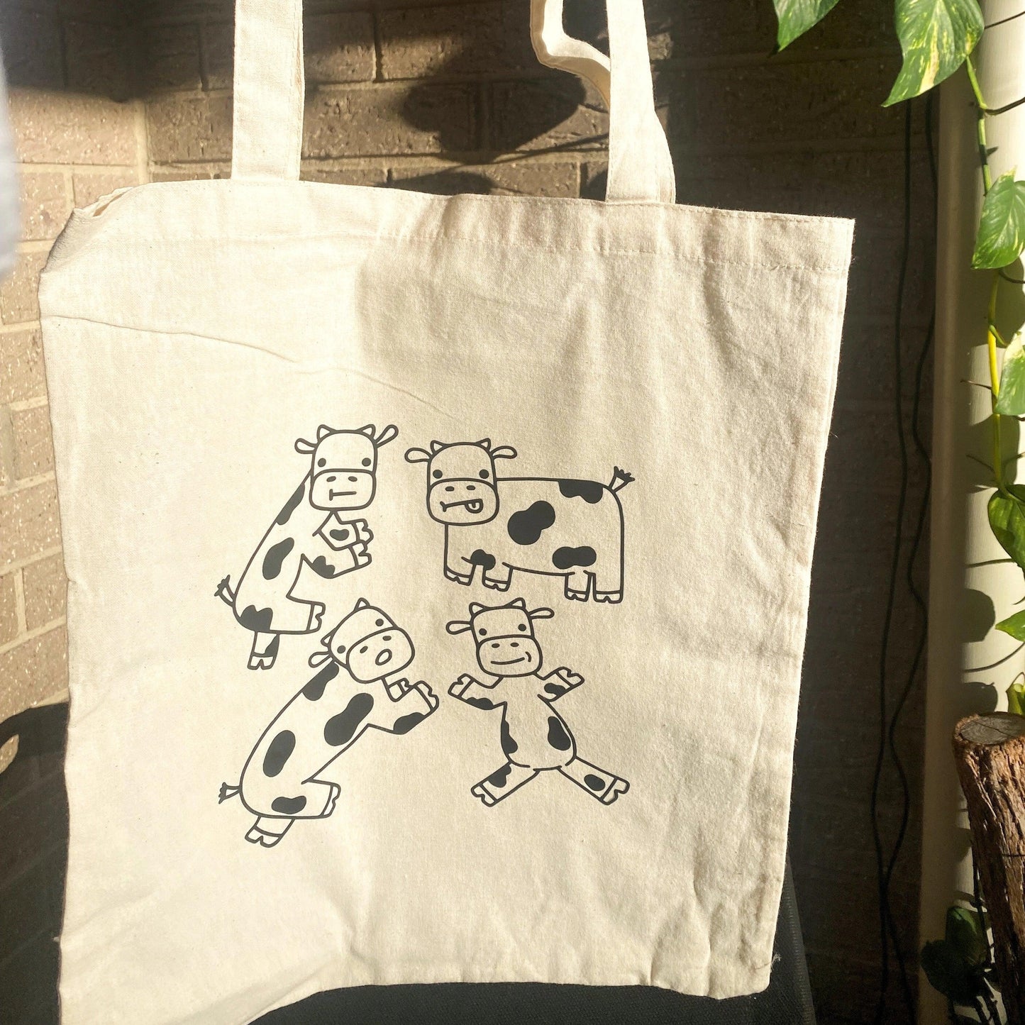 Cow Tote Bag - Arttay Designs